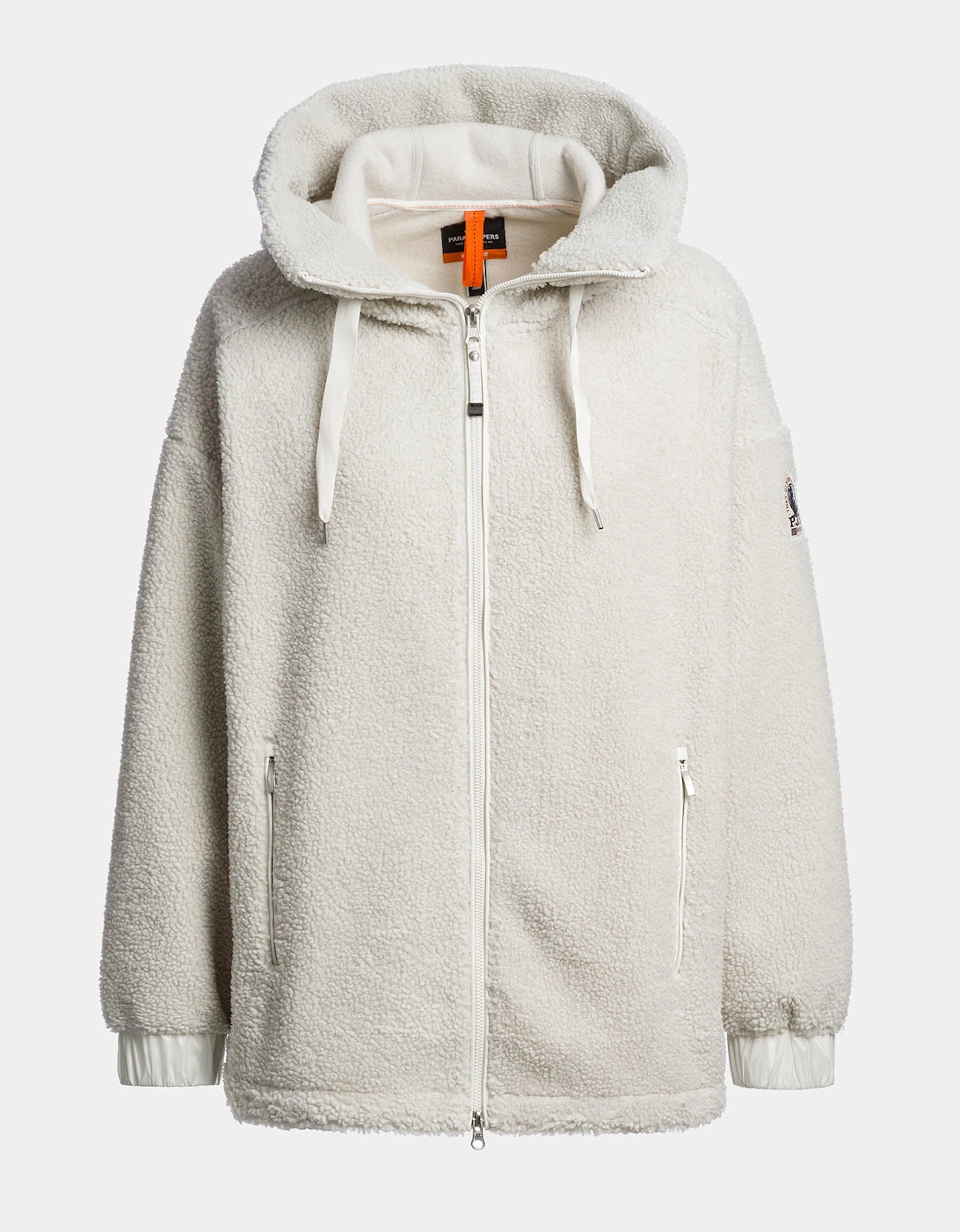 Parajumpers Women's Parajumpers Noelle Womens Full Zip Sweatshirt - Chalk White 131