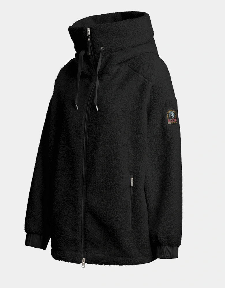 Parajumpers Noelle Womens Full Zip Sweatshirt - Black 541