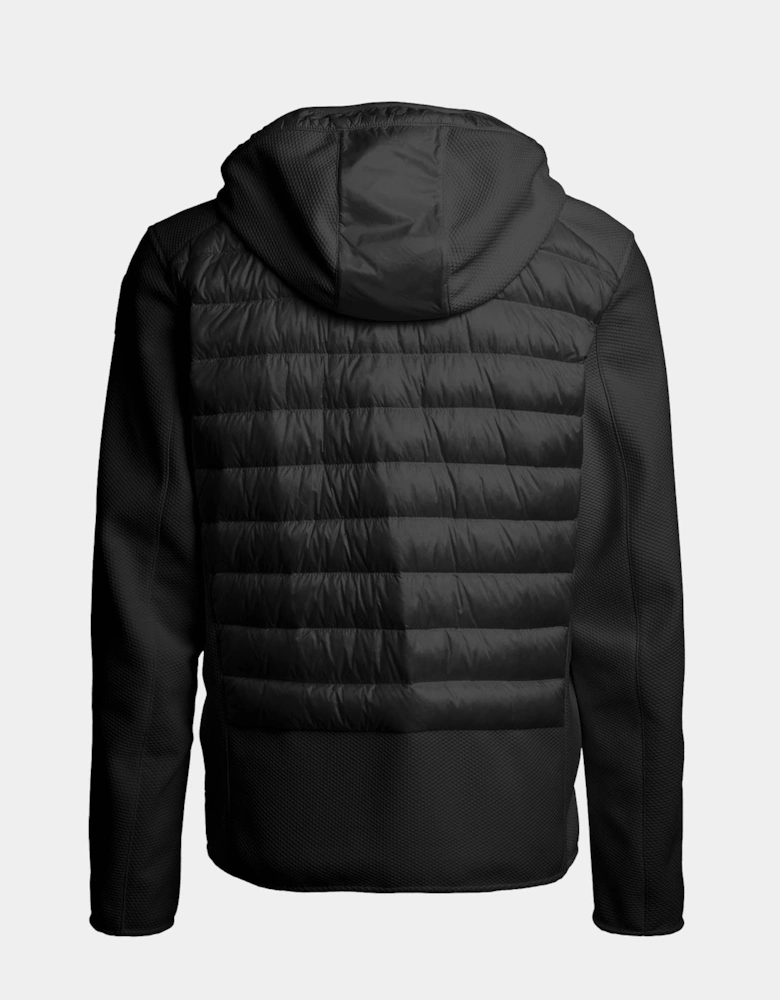 Parajumpers Nolan Mens Hybrid Hooded Jacket - Black 541
