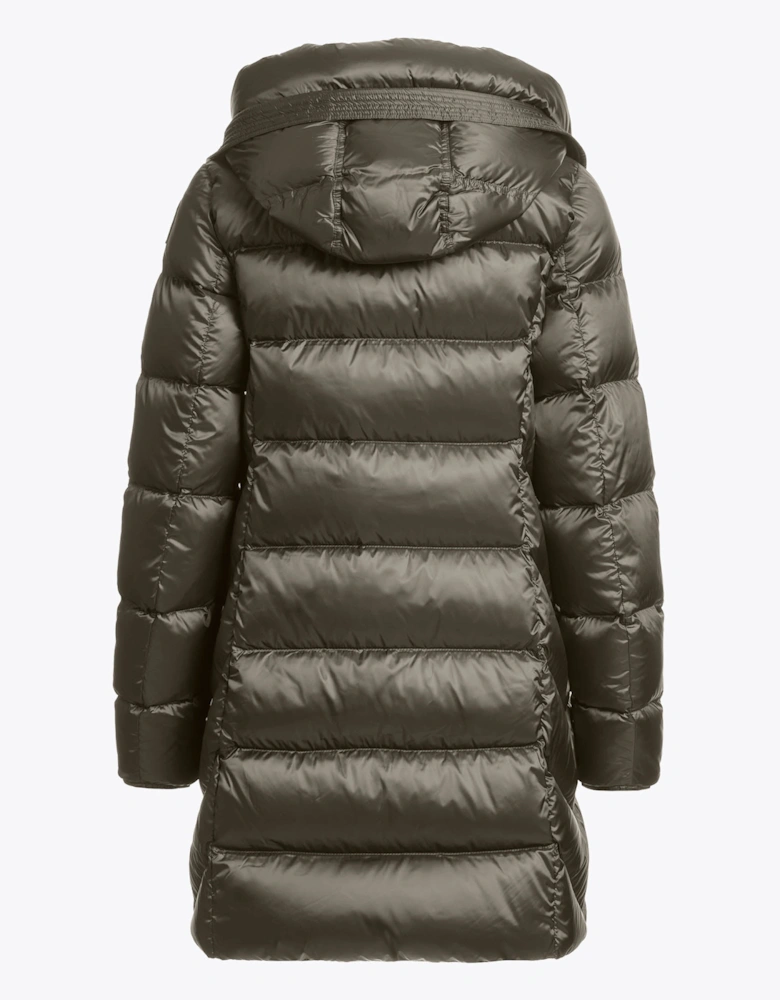 Parajumpers Marion Womens Down Jacket with Hood - Taggia Olive 218