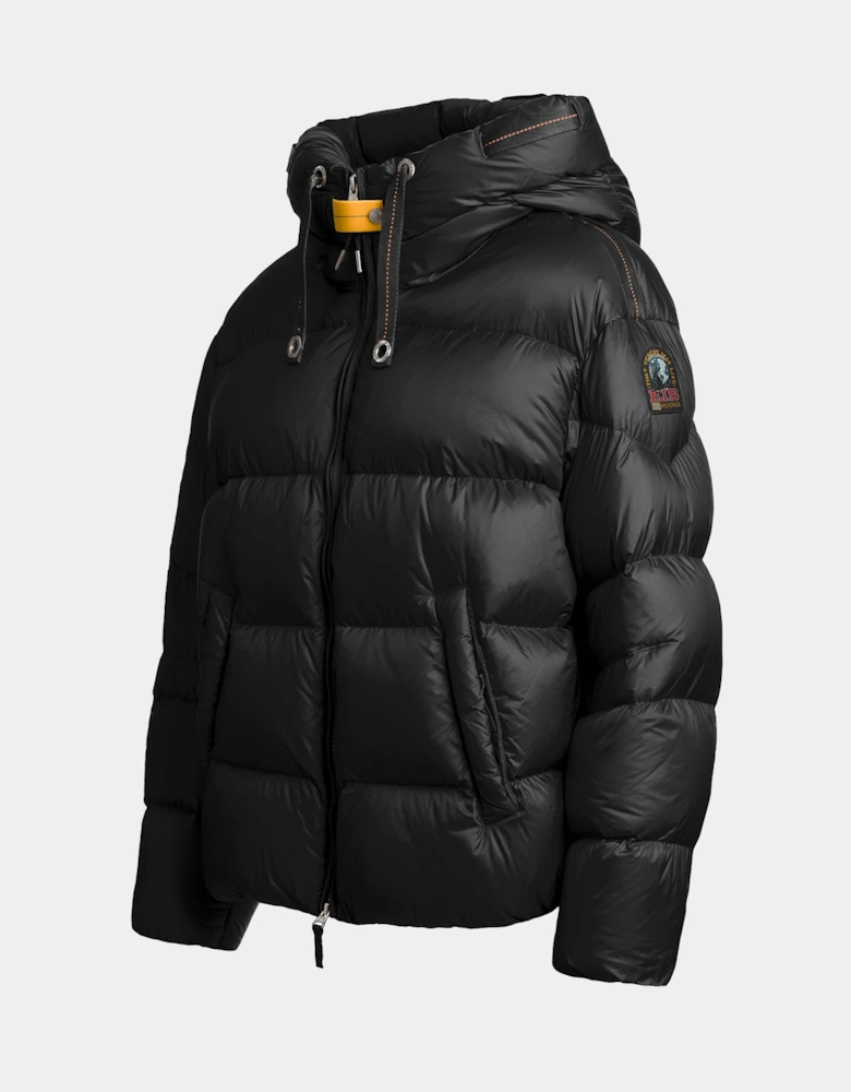 Parajumpers Tilly Womens Down Jacket with Hood - Black 541