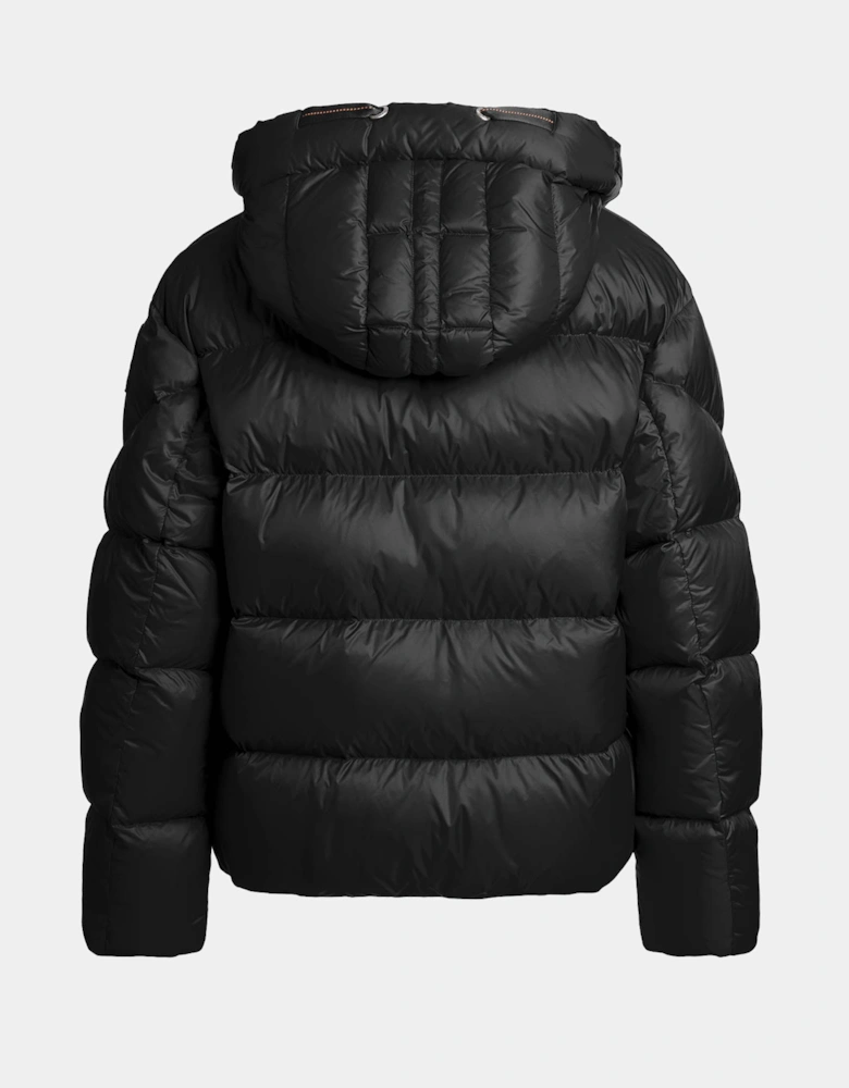 Parajumpers Tilly Womens Down Jacket with Hood - Black 541