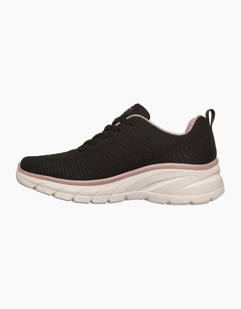 Skechers Fashion Fit 2.0 Polyester Women's Black /Rose Gold Trainers