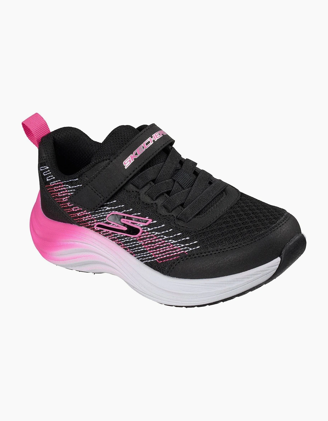 Skechers Elite Sport Pulse Black/Hot Pink Trainers