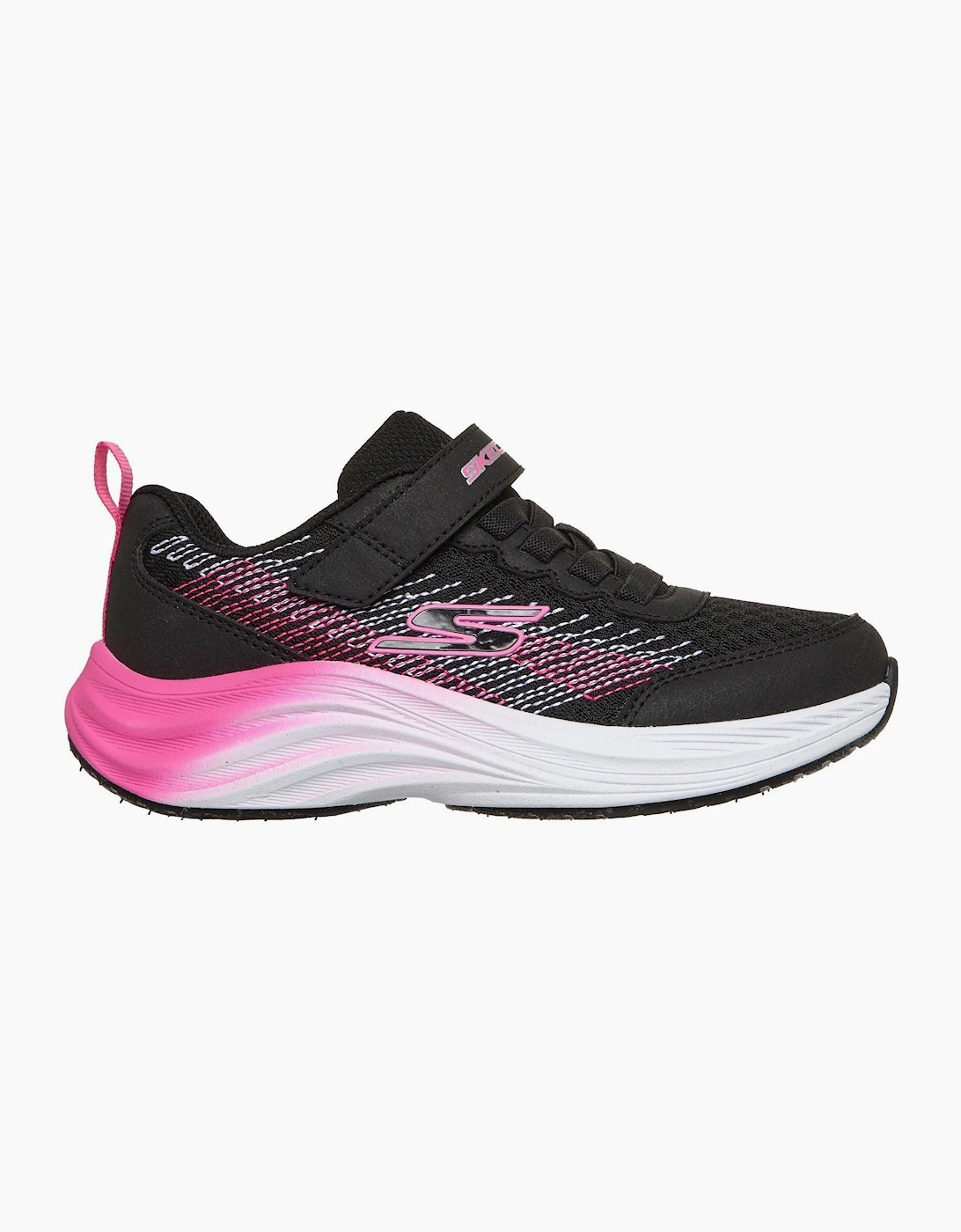 Skechers Elite Sport Pulse Black/Hot Pink Trainers