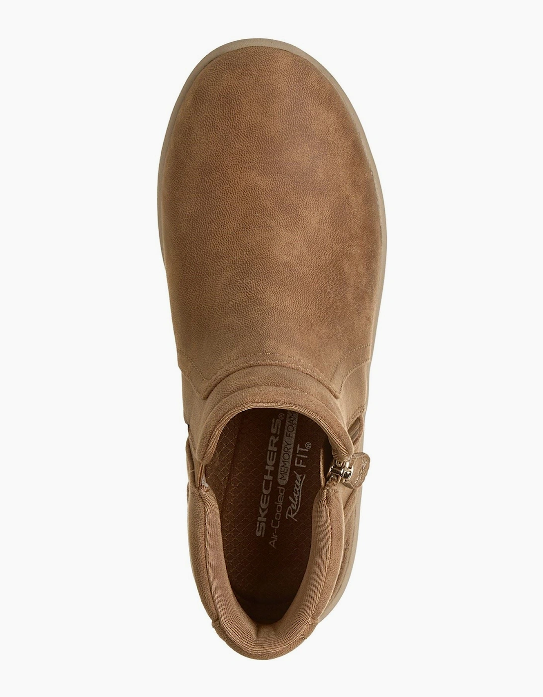 Skechers Lovely Vibe Forever Mine Textile Women's Chestnut Boots