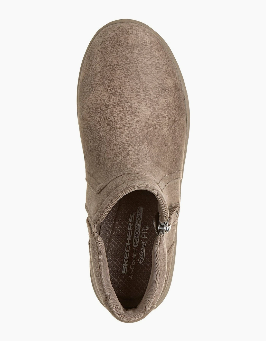 Skechers Lovely Vibe Forever Mine Textile Women's Dark Taupe Boots