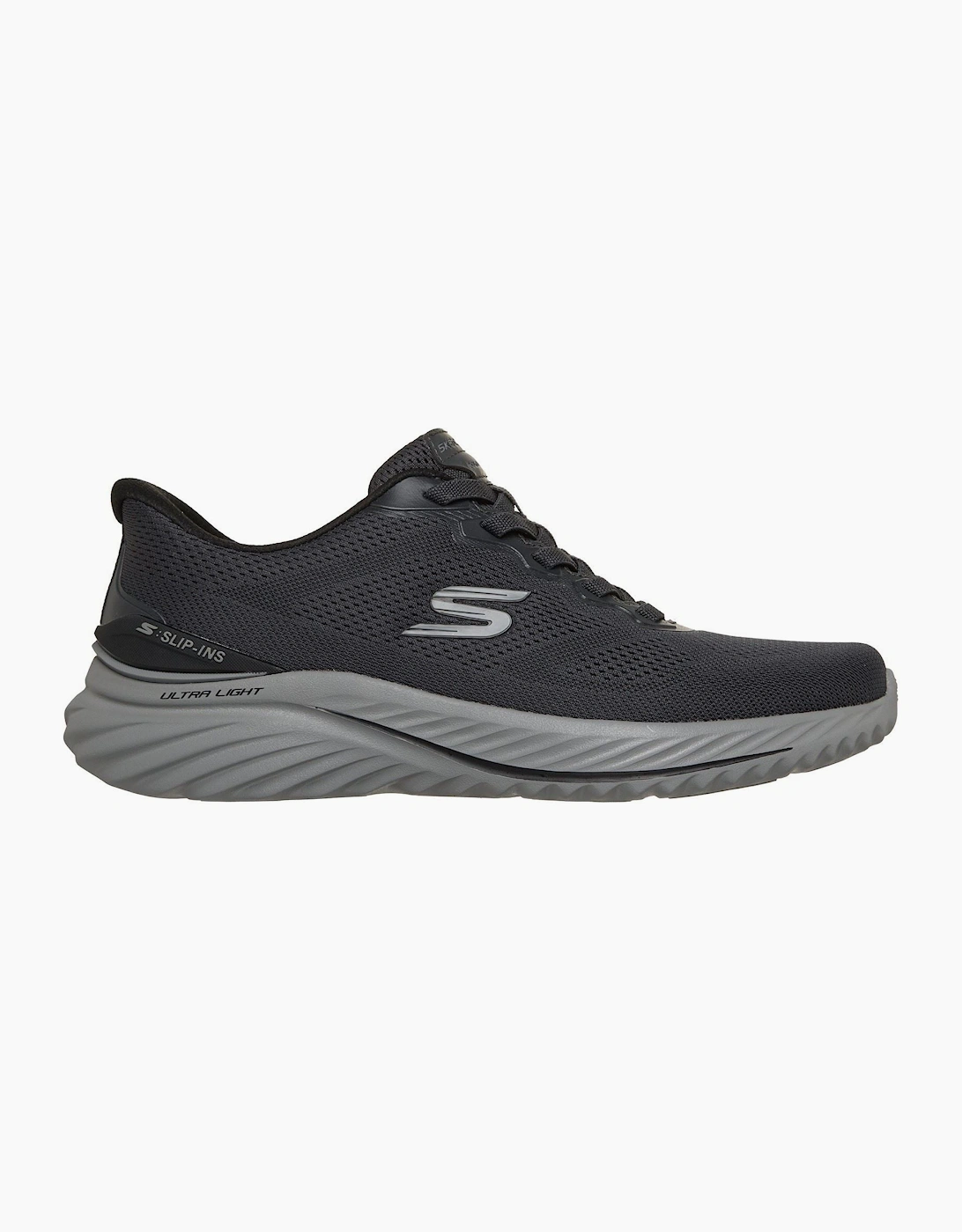 Skechers Bounder 3.0 Reocurrence Textile Men's Black/Charcoal Trainers