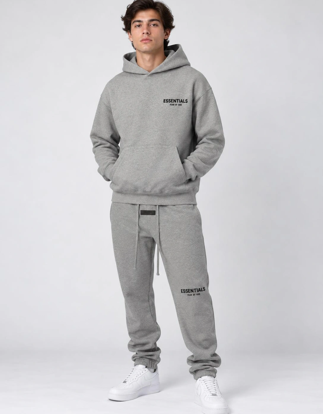 Fear Of God Essentials Full Tracksuit Dark Oatmeal (SS22)