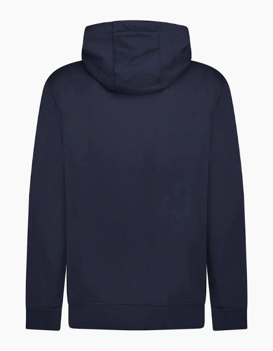 Burberry Hove Check Hoodie Navy