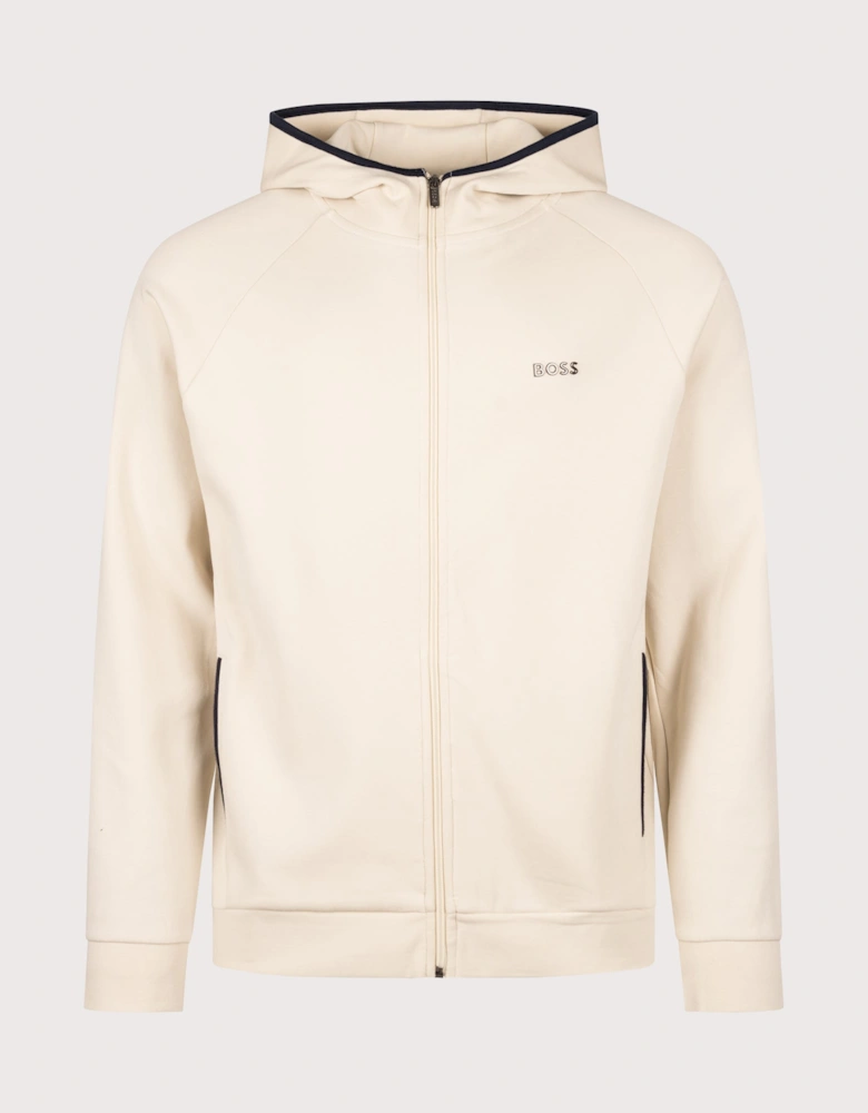 Regular Fit Sense Zip Through Hoodie