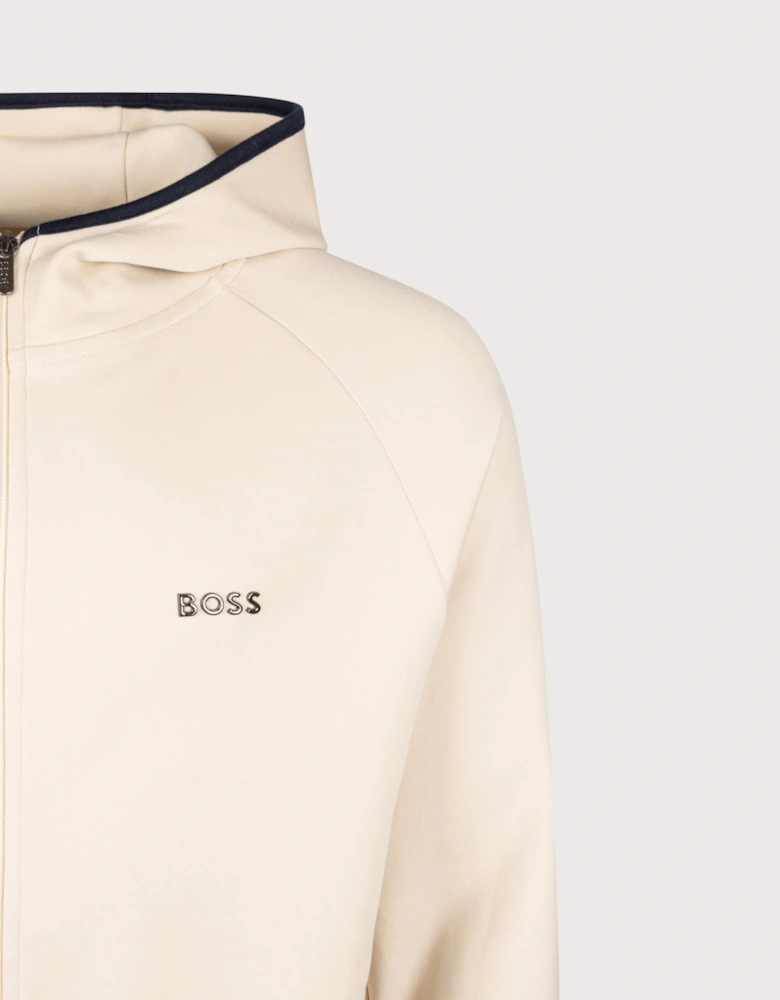 Regular Fit Sense Zip Through Hoodie