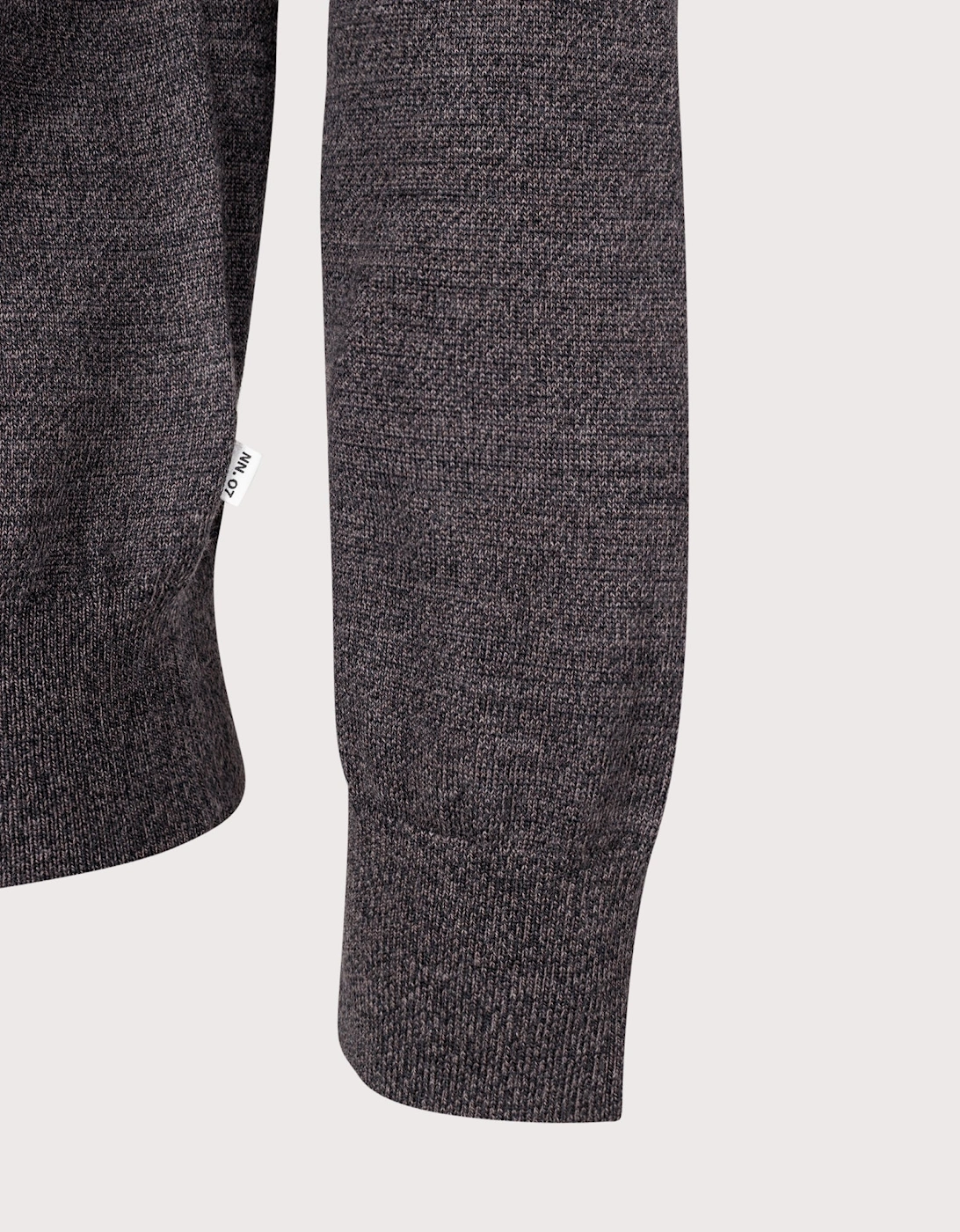 Emerson Long Sleeve Wool Knitted Polo Shirt
