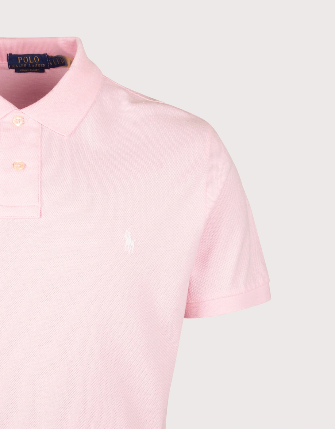 Custom Slim Fit Mesh Polo Shirt