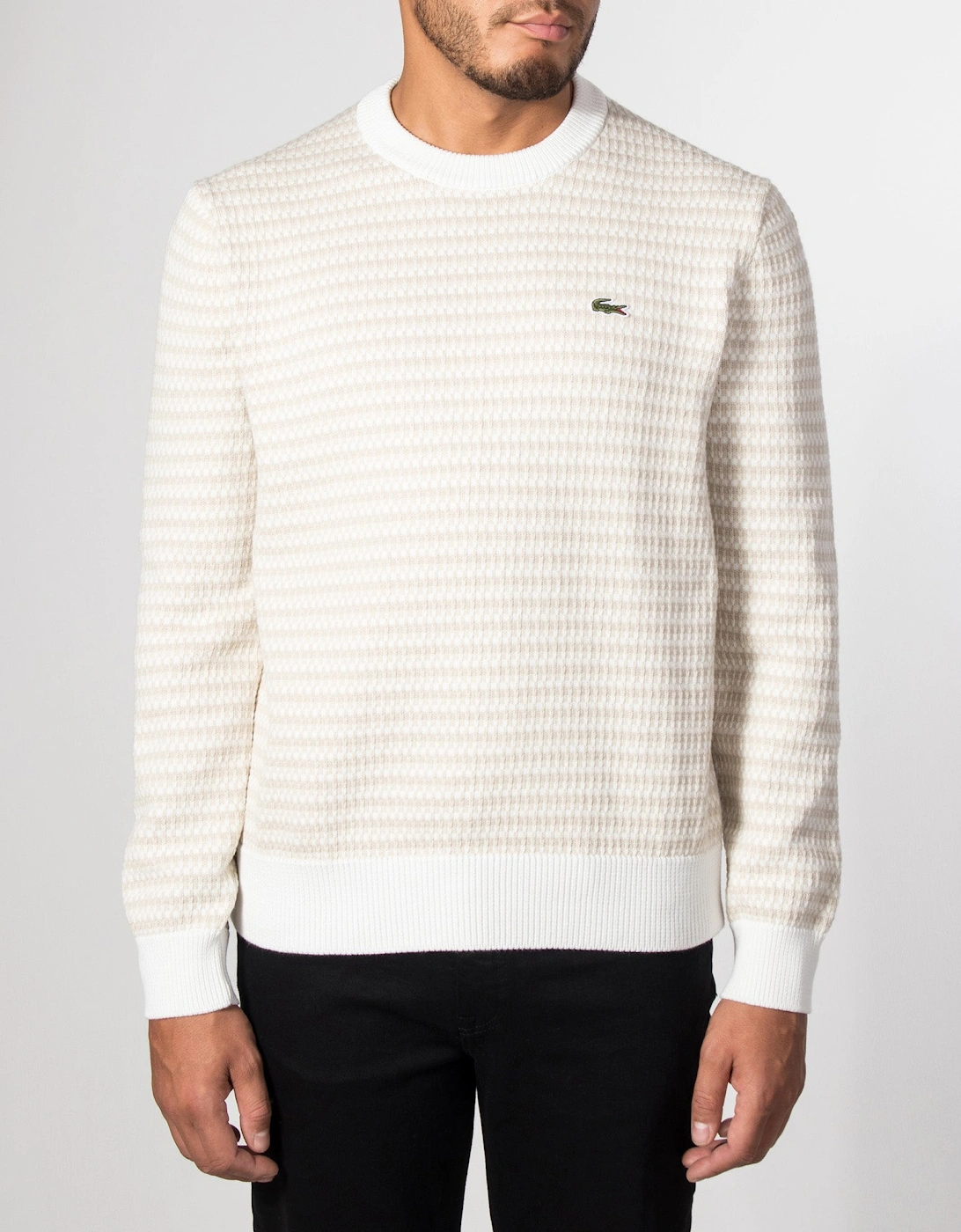 Regular Fit Stripe Knitted Jumper