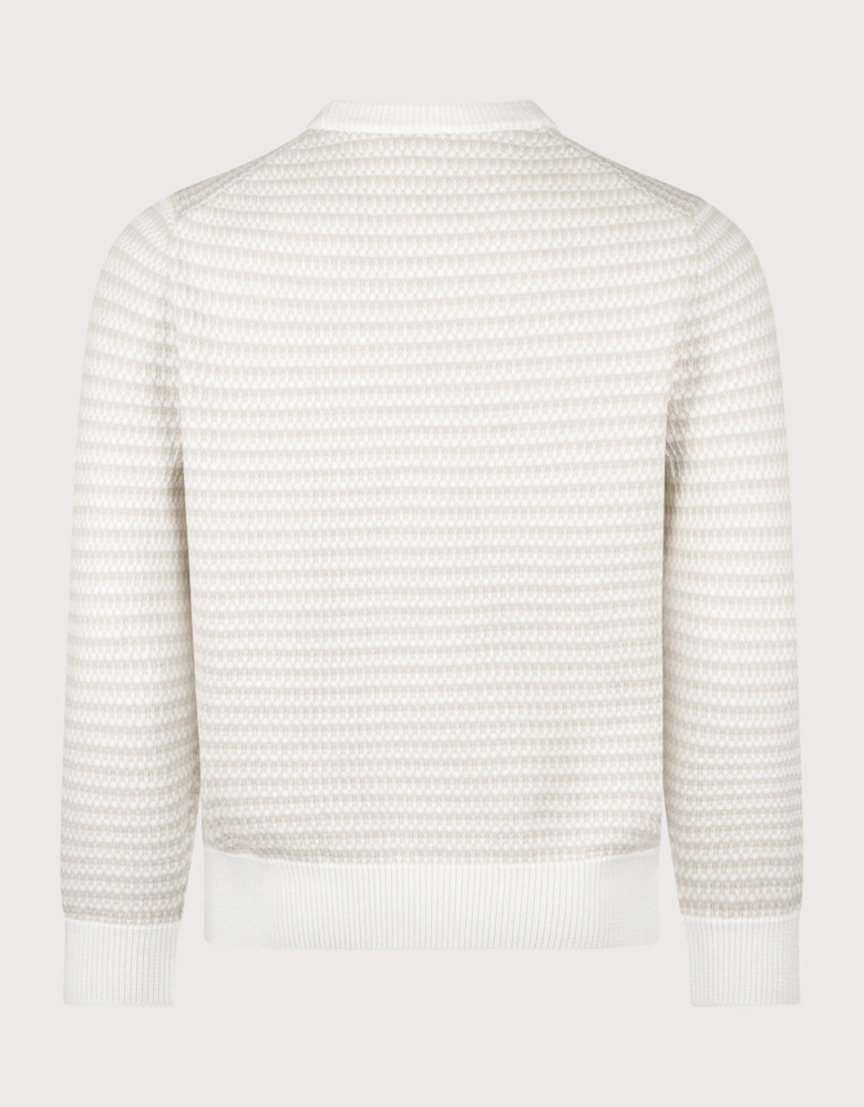 Regular Fit Stripe Knitted Jumper