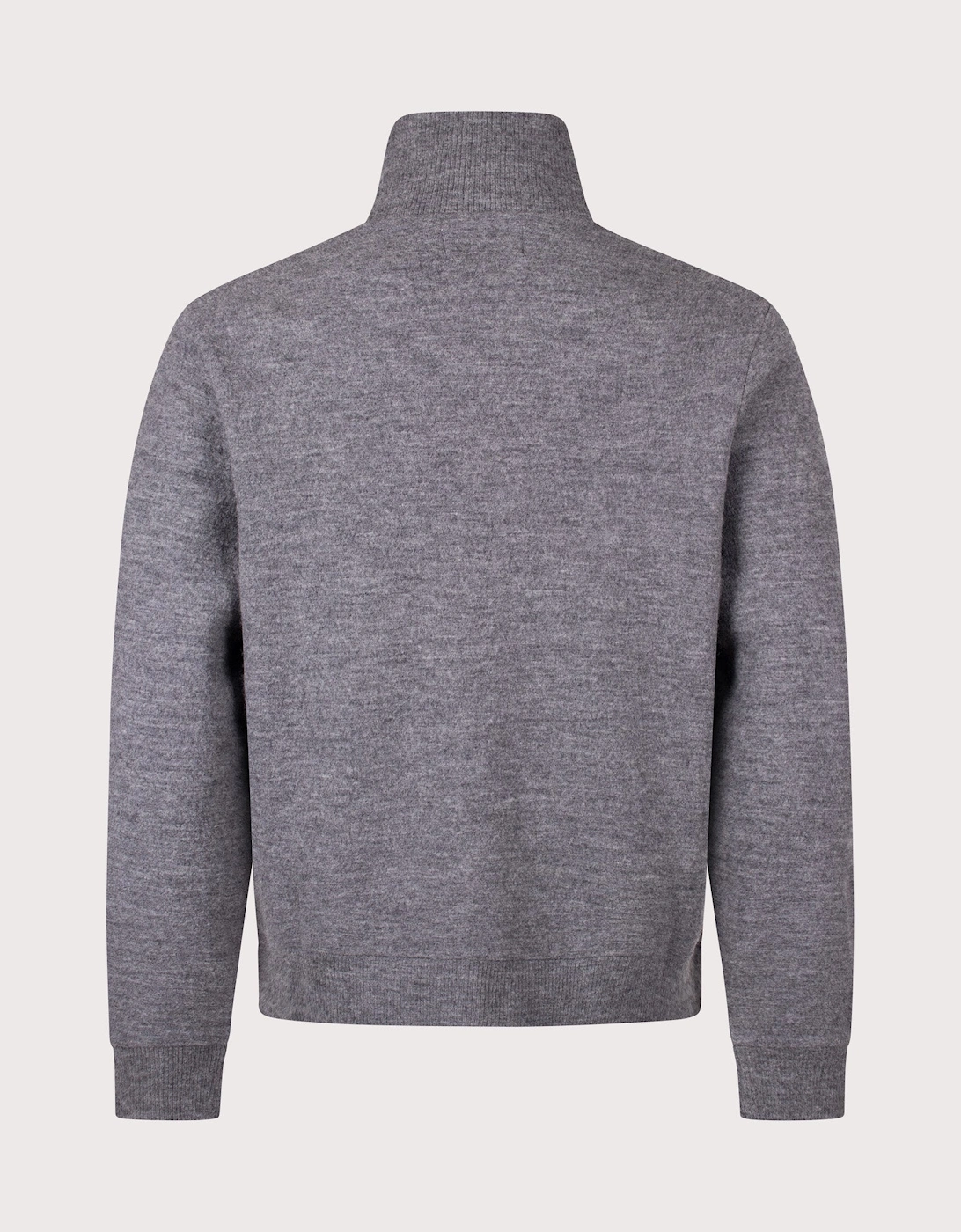 Boiled Zip Through Knit Jumper