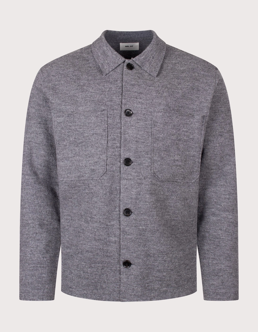 Jonas Boiled Wool Overshirt