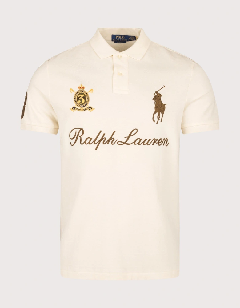 Classic Fit Big Pony Mesh Polo Shirt