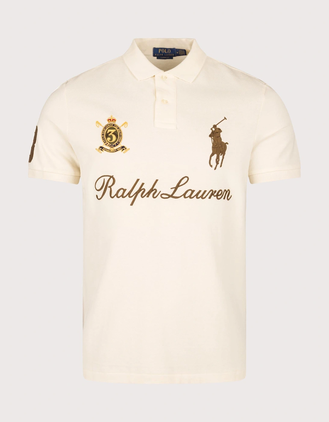 Classic Fit Big Pony Mesh Polo Shirt