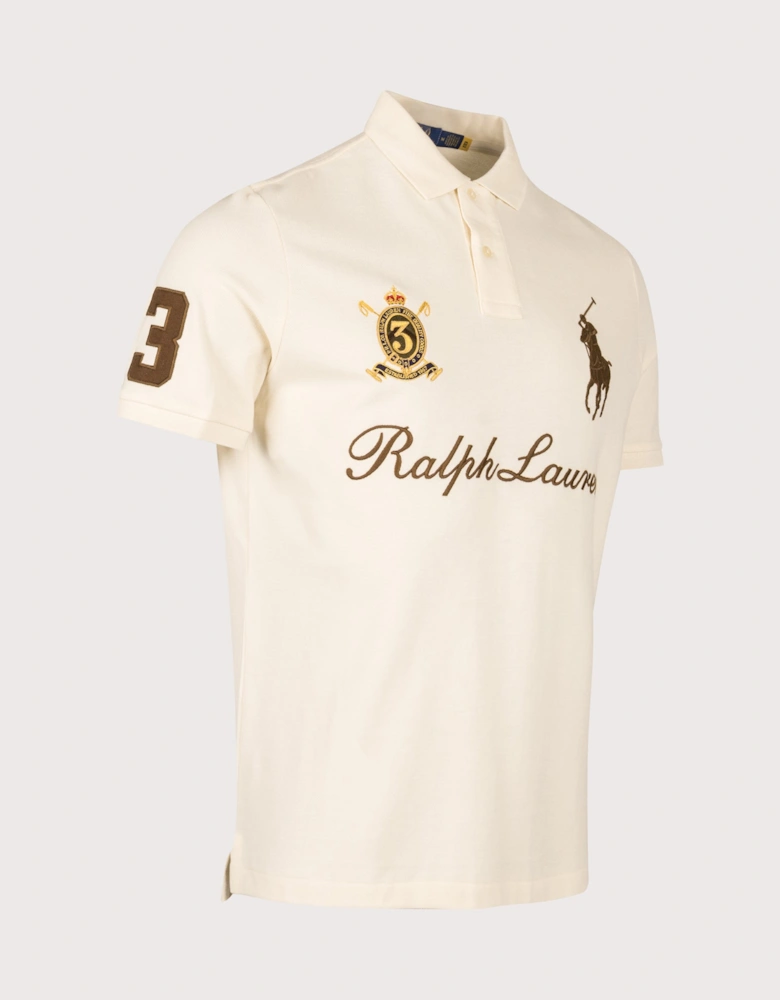 Classic Fit Big Pony Mesh Polo Shirt