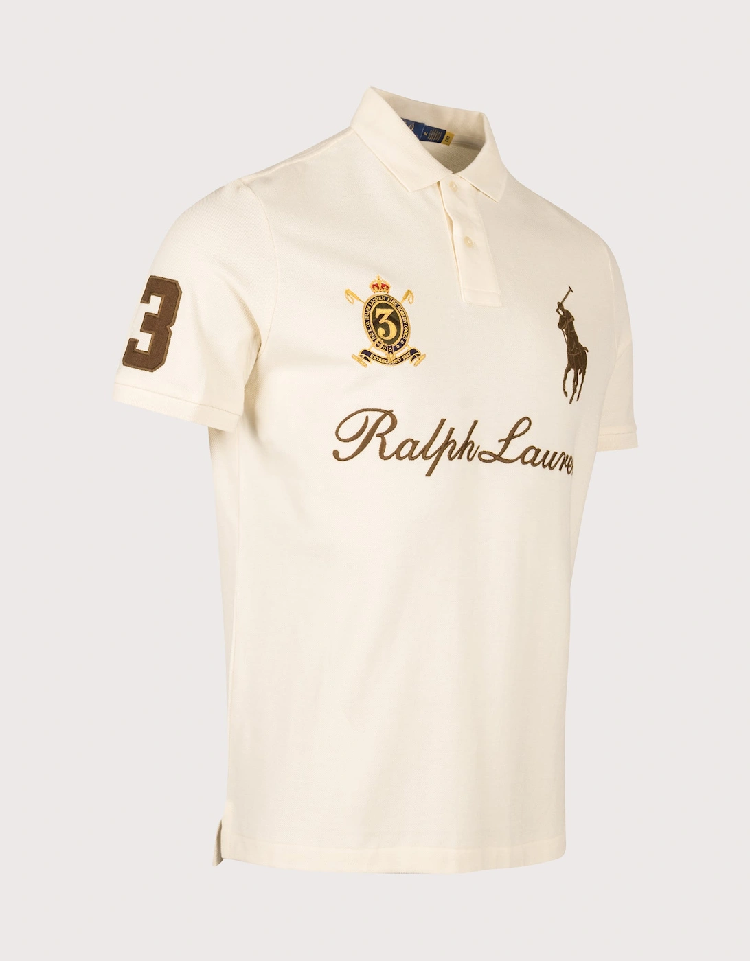 Classic Fit Big Pony Mesh Polo Shirt