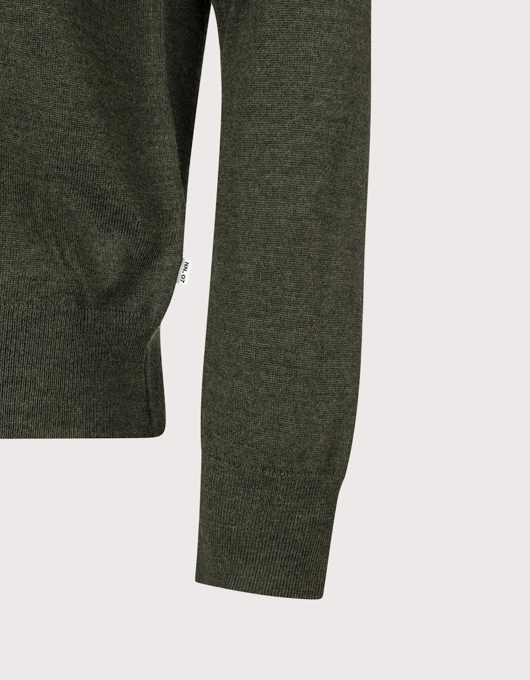 Emerson Long Sleeve Wool Knitted Polo Shirt