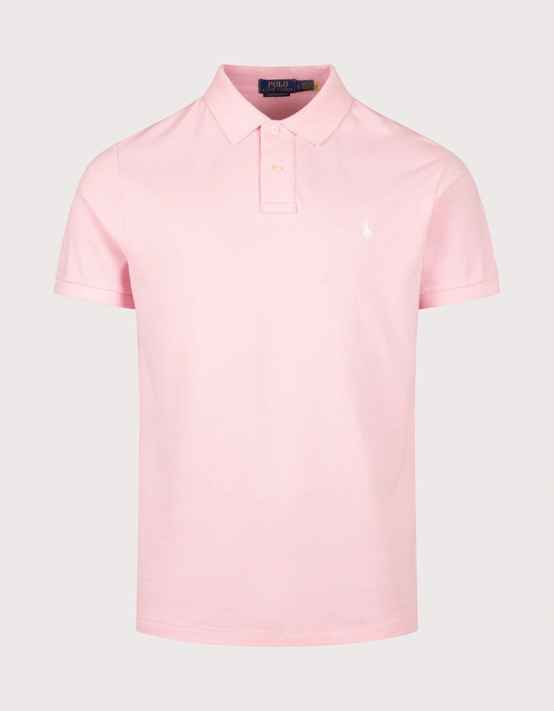 Custom Slim Fit Mesh Polo Shirt