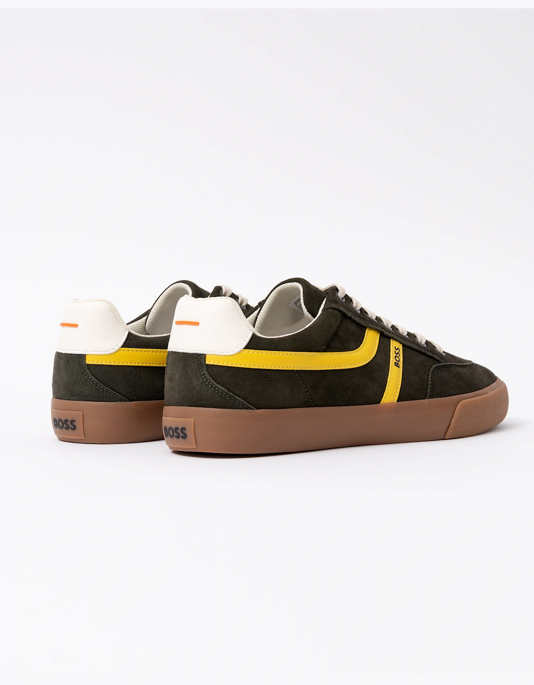 BOSS Orange Aiden Tenn Mipu Mens Trainers - Dark Green 307