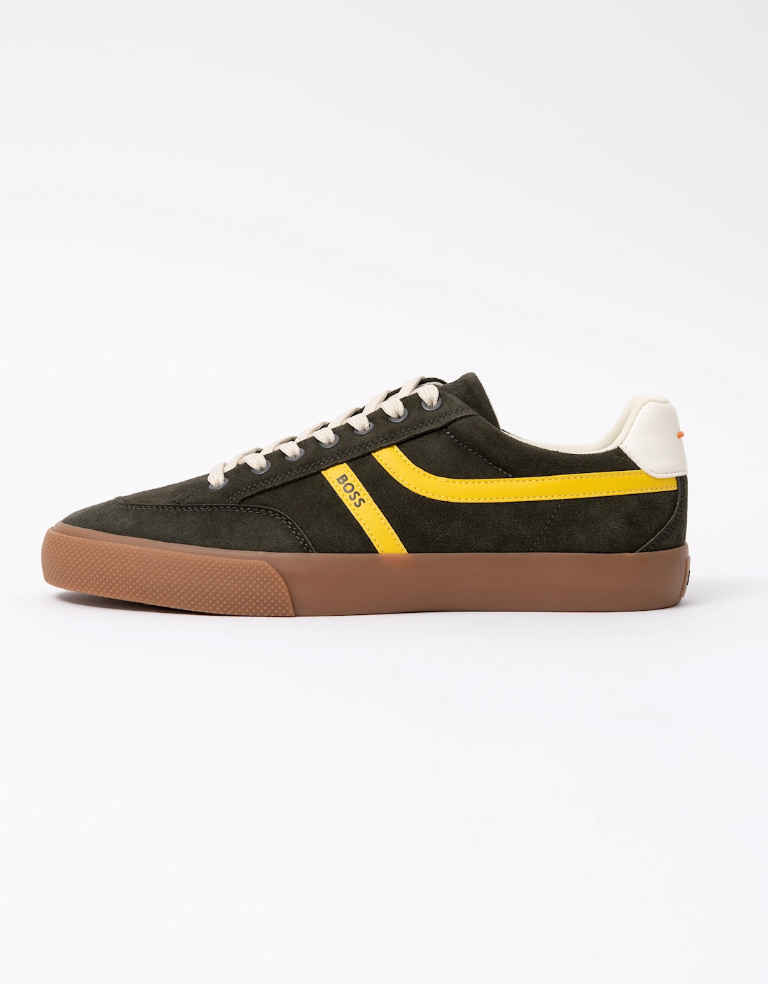 BOSS Orange Aiden Tenn Mipu Mens Trainers - Dark Green 307