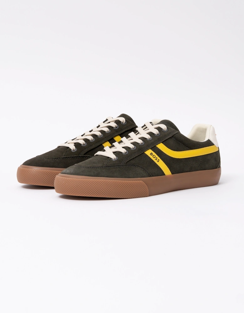 BOSS Orange Aiden Tenn Mipu Mens Trainers - Dark Green 307