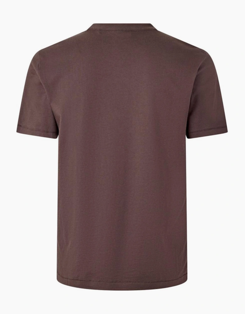 Devro Regular Fit Brown T-Shirt