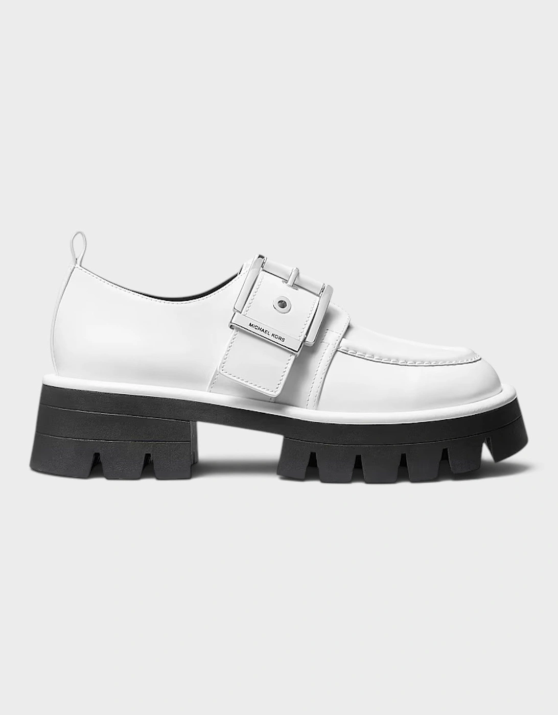 Colby Leather Loafer White Black