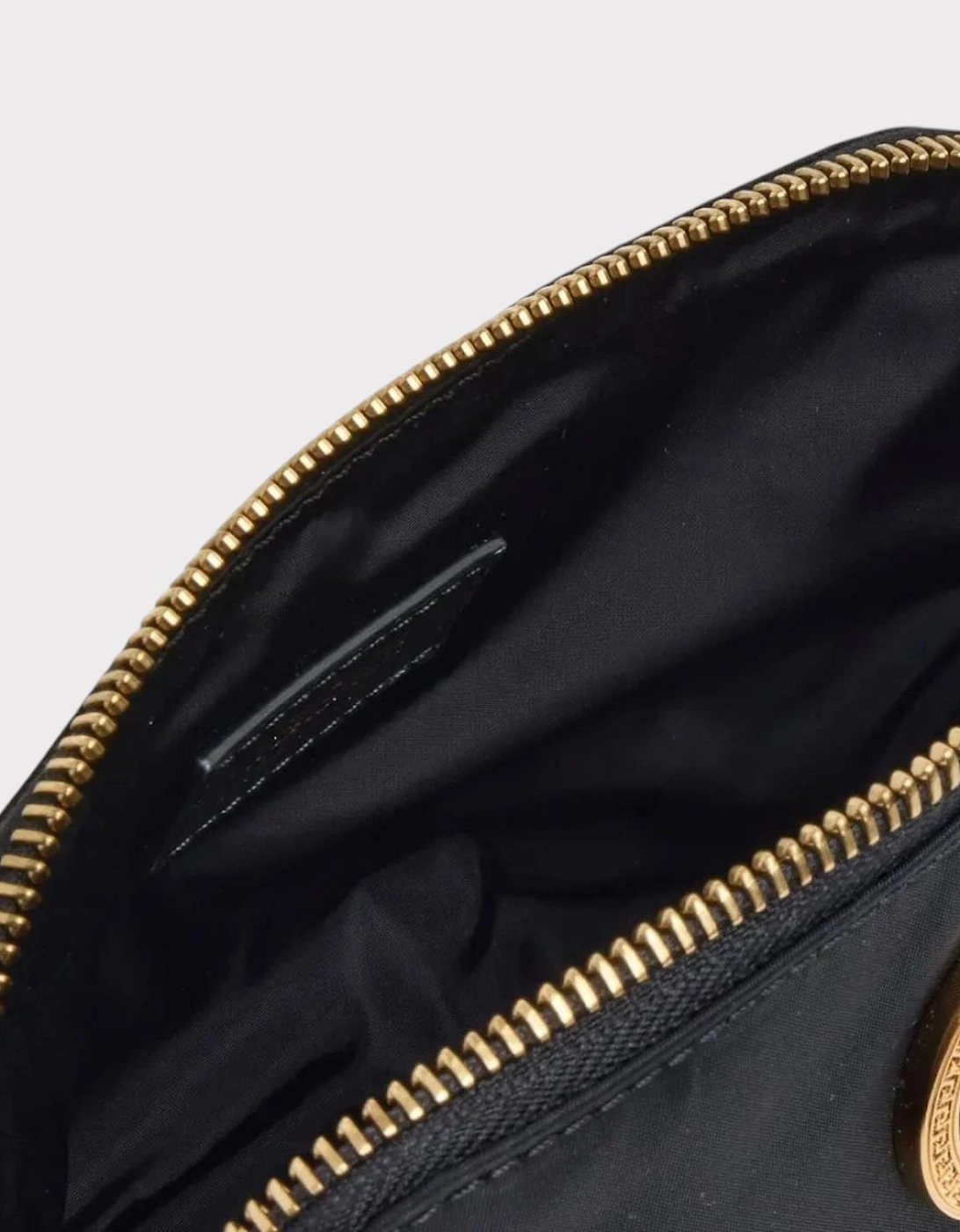 Medusa Logo Cosmetic Bag Black
