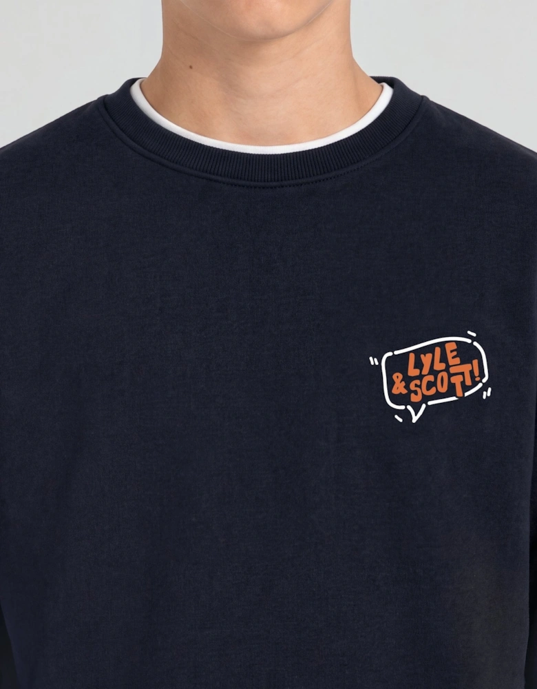 Highlander Graphic Crew Neck Sweatshirt