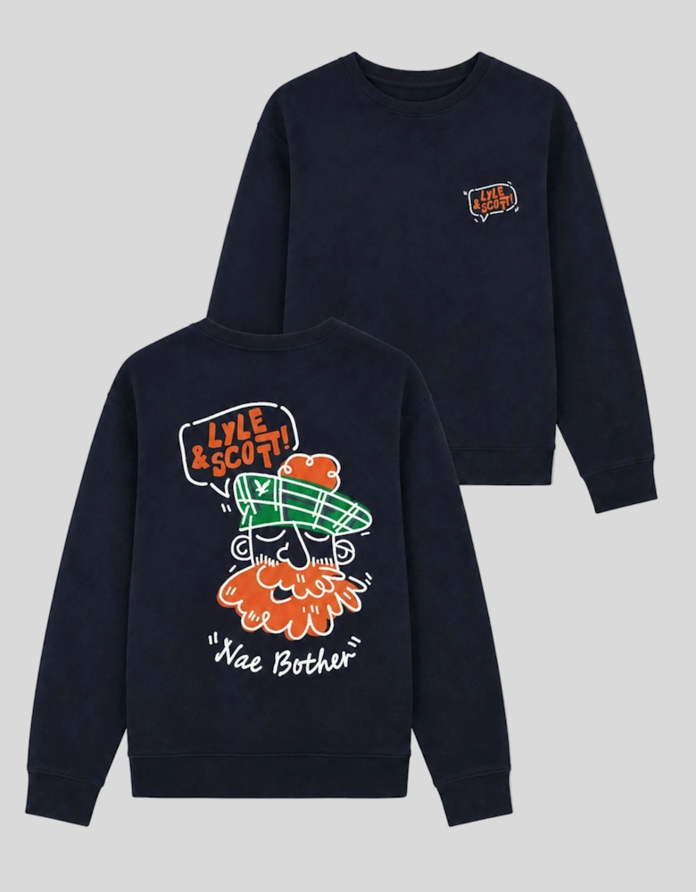 Highlander Graphic Crew Neck Sweatshirt