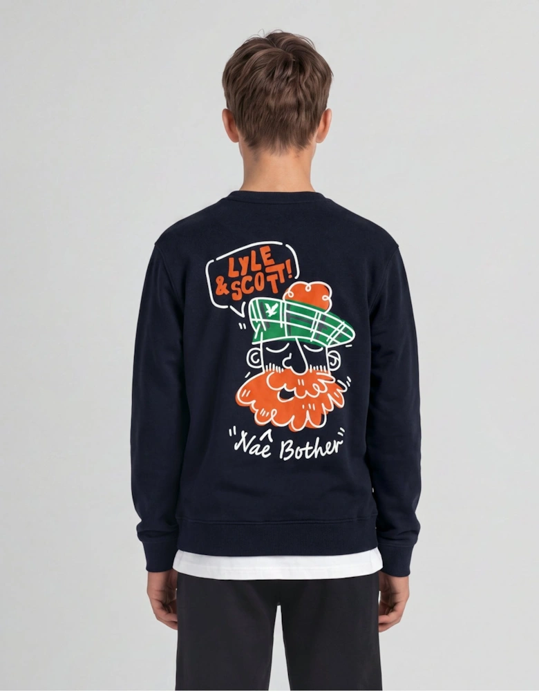 Highlander Graphic Crew Neck Sweatshirt