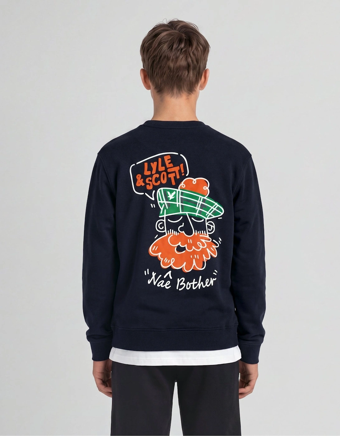 Highlander Graphic Crew Neck Sweatshirt