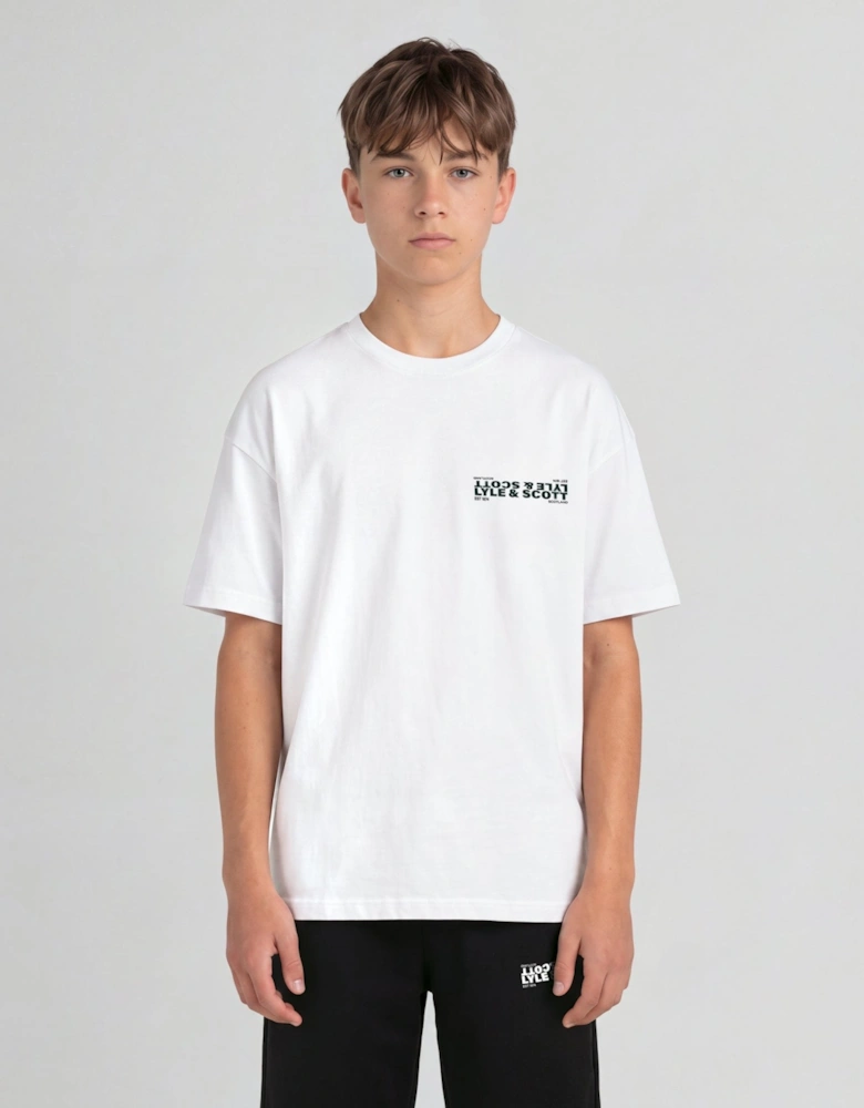 Torn Type Graphic T-Shirt