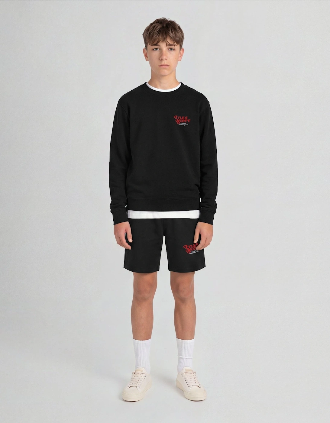 Landscape Graphic Crew Neck Sweatshirt
