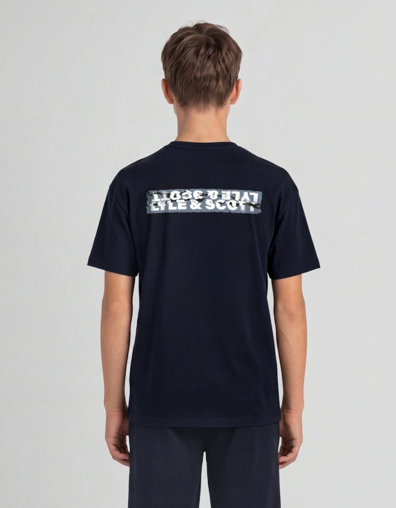 Torn Type Graphic T-Shirt