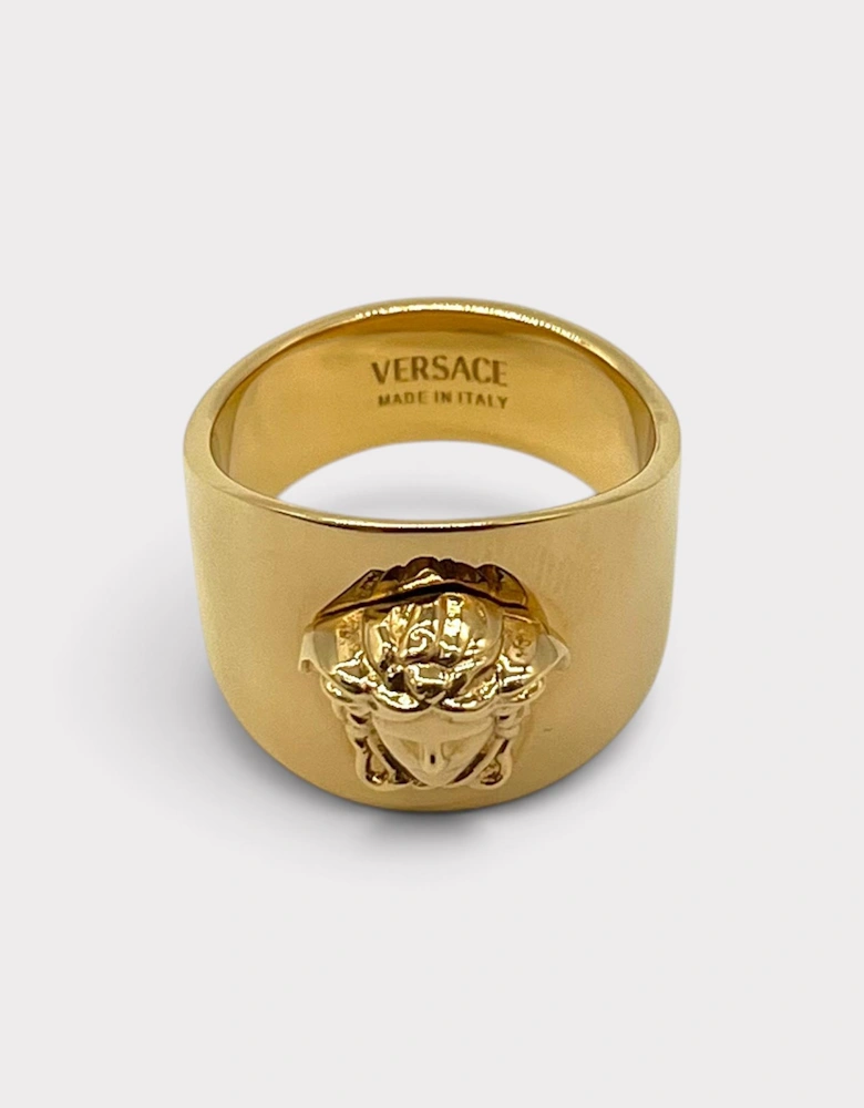 Medusa Head Ring Gold