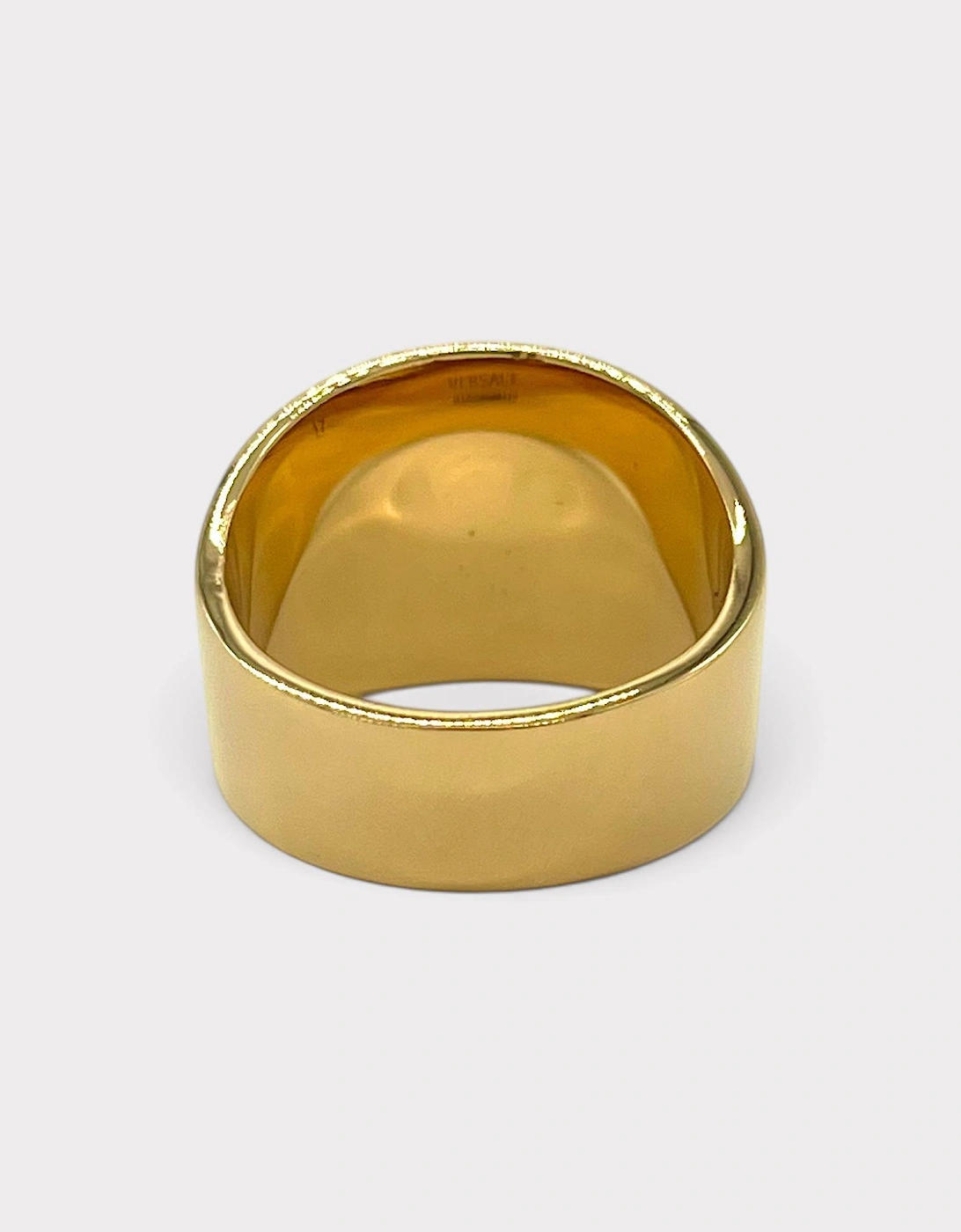 Medusa Head Ring Gold