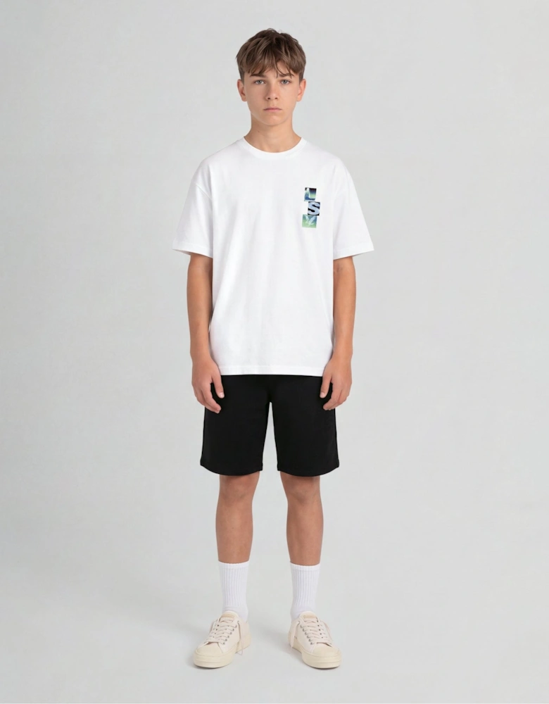 Block Type Graphic T-Shirt