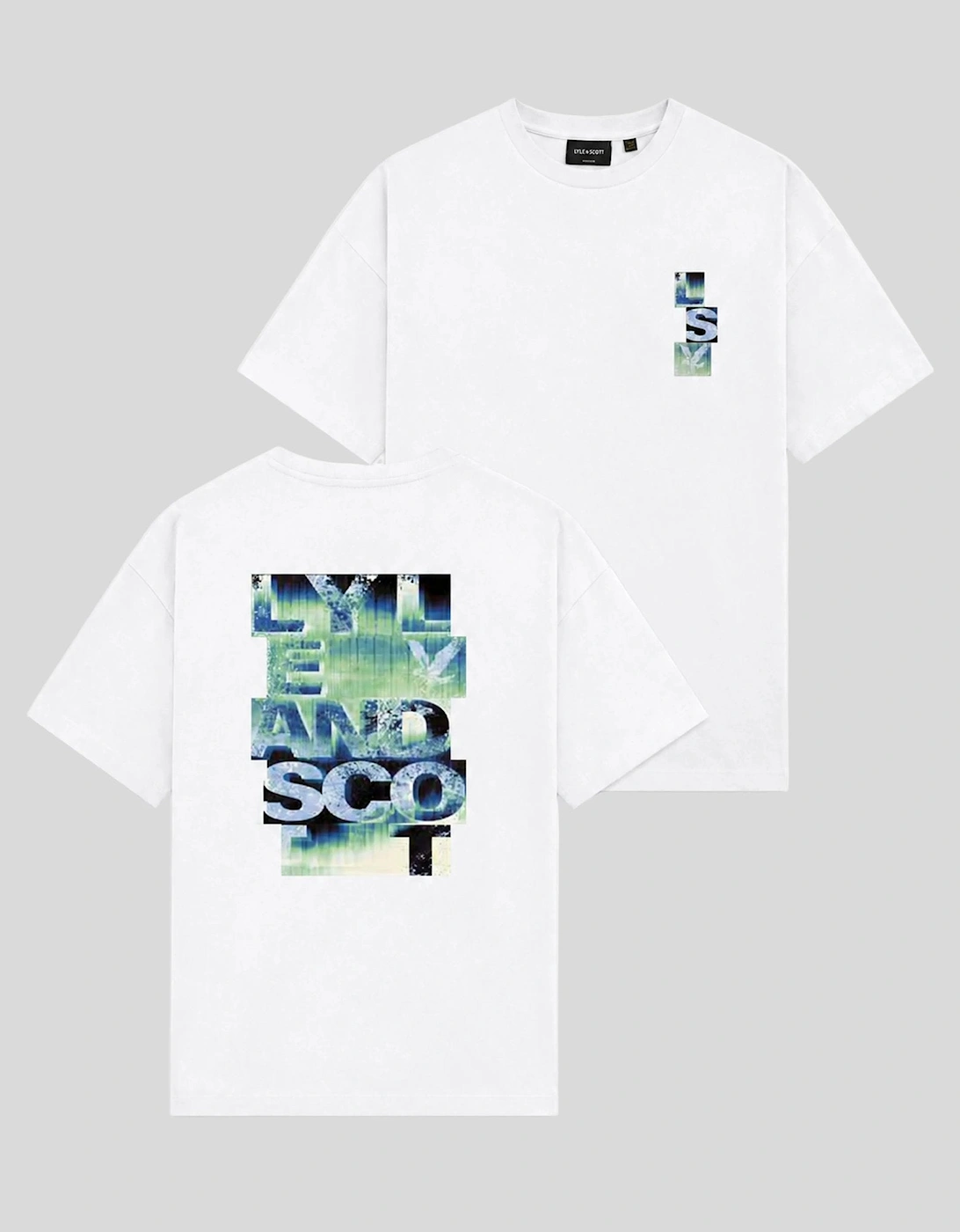 Block Type Graphic T-Shirt