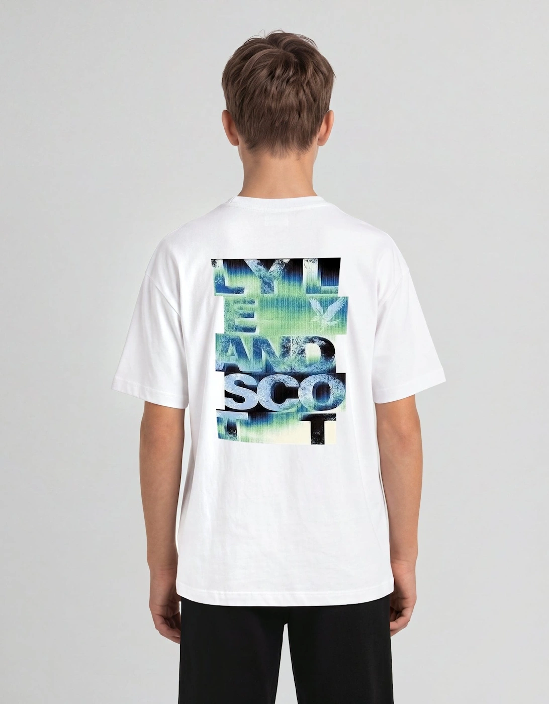 Block Type Graphic T-Shirt