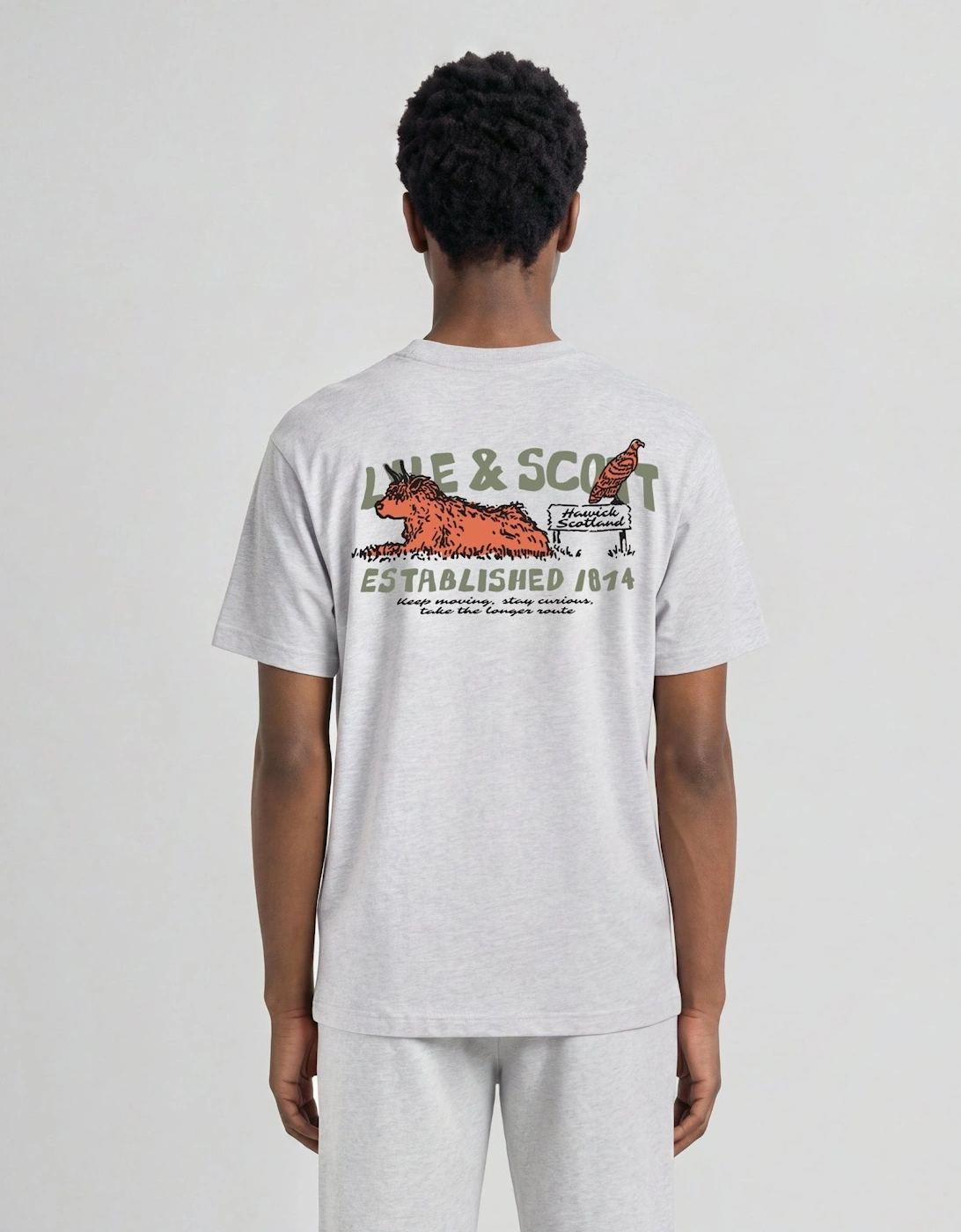 Highland Cow Graphic T -Shirt