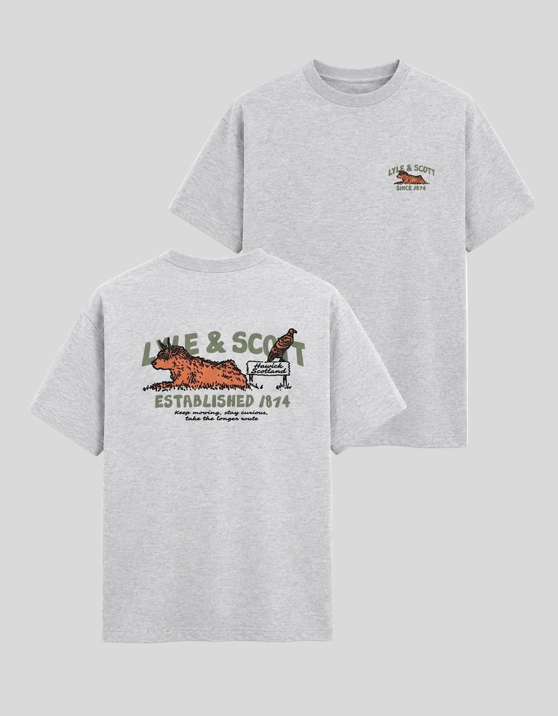 Highland Cow Graphic T -Shirt