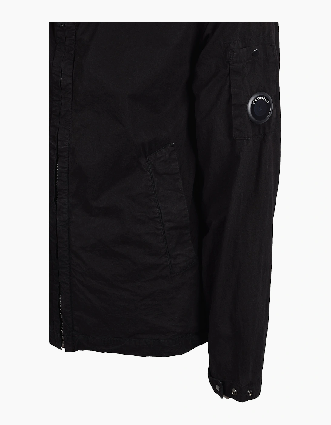 CP COMPANY MICRO REPS JACKET BLACK