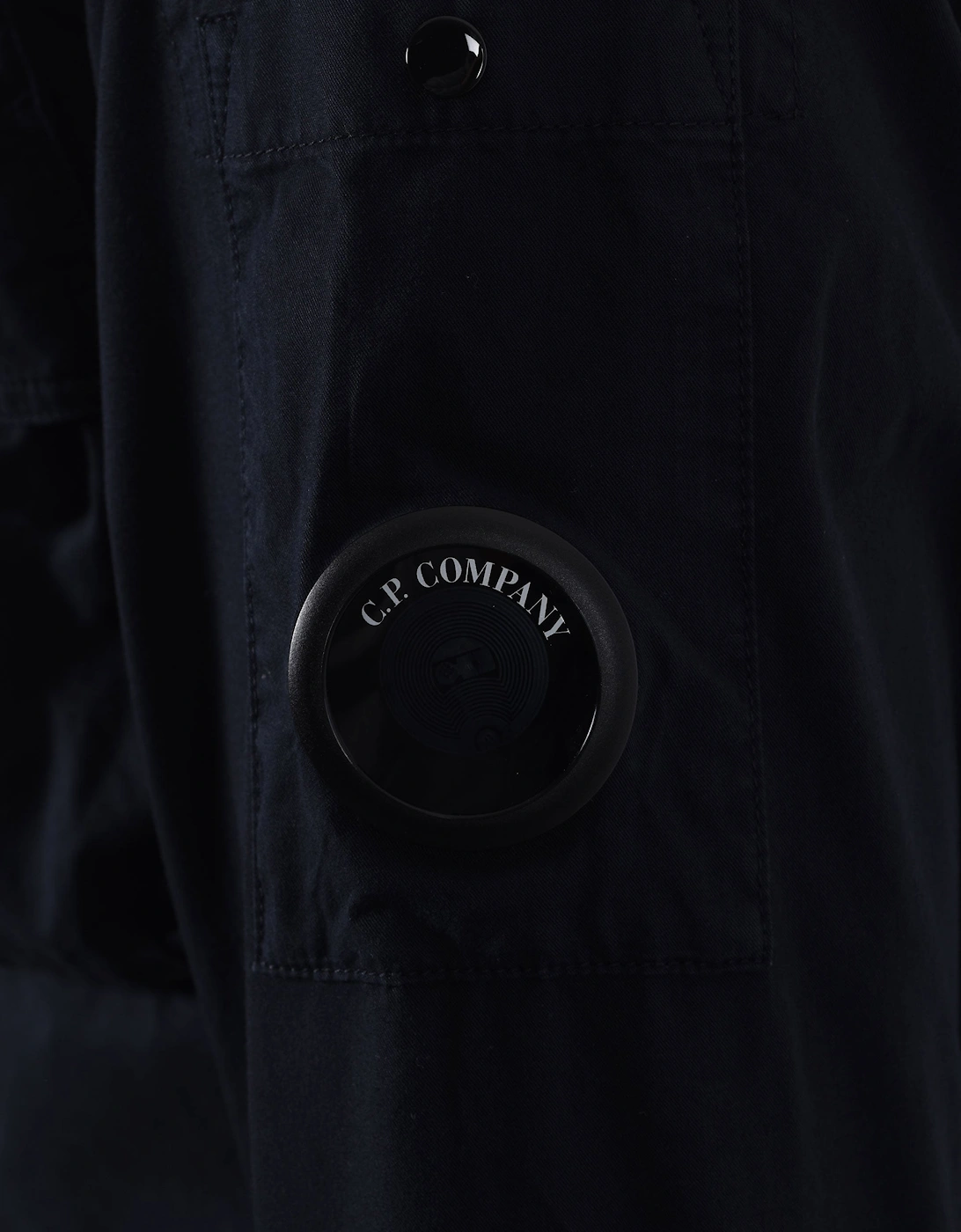 CP COMPANY LONG SLEEVED GABARDINE SHIRT TOTAL ECLIPSE